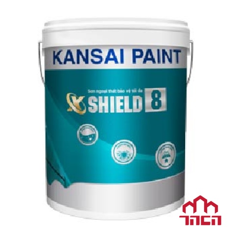 Sơn ngoại thất KANSAI X-SHIELD 8 thùng 18l