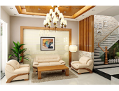 Bếp trên cao thông thoáng, gọn gàng và sạch sẽ