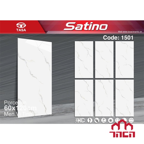 Gạch ốp tường 60x120 TASA SATINO 1501