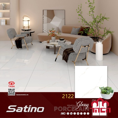 Gạch Lát Nền 80x80  Satino 2122