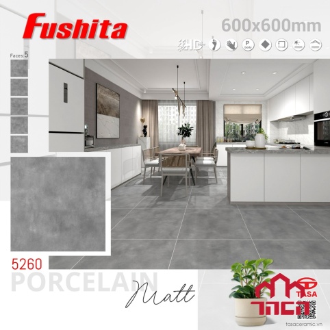 Gạch lát nền Fushita 60x60 5260