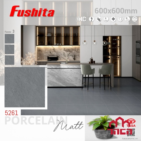 Gạch lát nền Tasa Fushita 60x60 5261