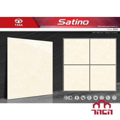 Gạch lát nền 60x60 TASA SATINO 6243