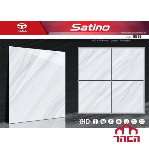 Gạch lát nền 60x60 TASA SATINO 6518