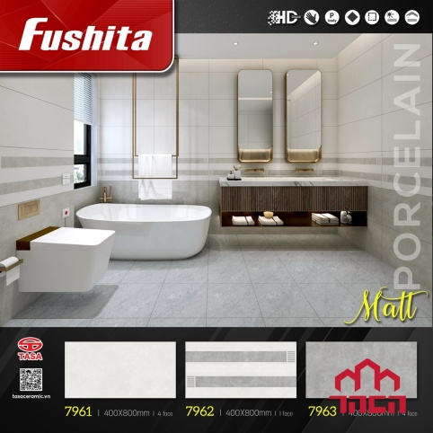 Gạch Ốp Tường Fushita 40x80 7961-62-63