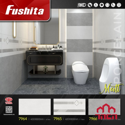 Gạch Ốp Tường Fushita 40x80 7964-65-66