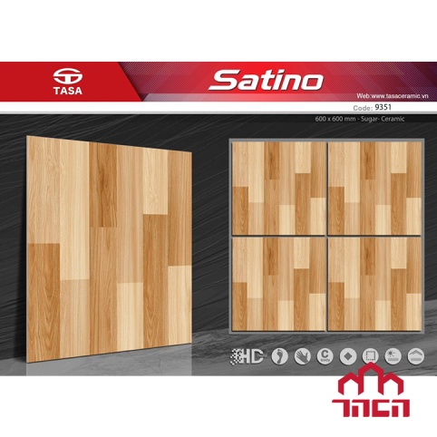 Gạch lát nền 60x60 TASA SATINO 9351