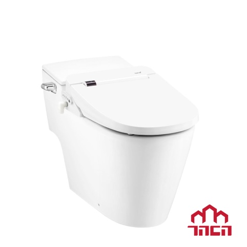 Bàn Cầu 1 Khối Nắp Rửa Điện Tử C9204 Simply Connect C103347(CV4)