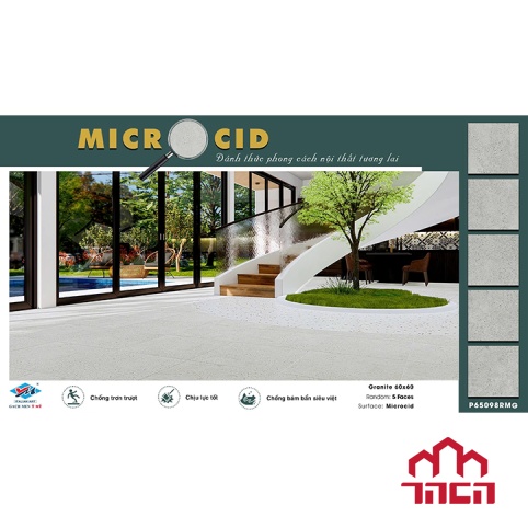 Gạch lát nền Ý Mỹ 60X60 P65098RMG